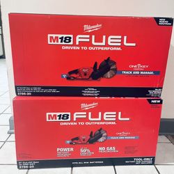 Milwaukee New M18 9” Fuel Cut Off Saw (tool Only)$550 Each 