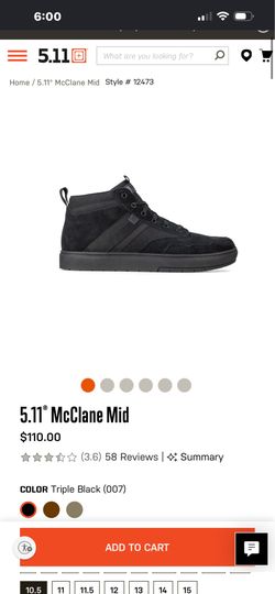 Man tactical shoes 5.11
