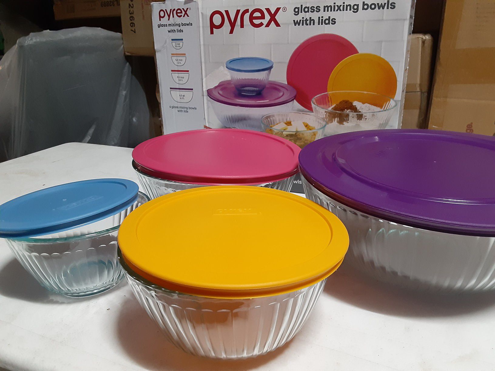 Mixing Bowls with Lids