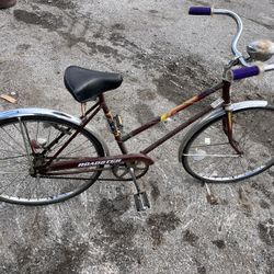 Vintage Columbia Roadster Single Speed Fixie Bicycle with 1978 IL Sticker