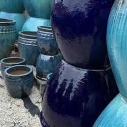 Glazed Ceramic Pots 