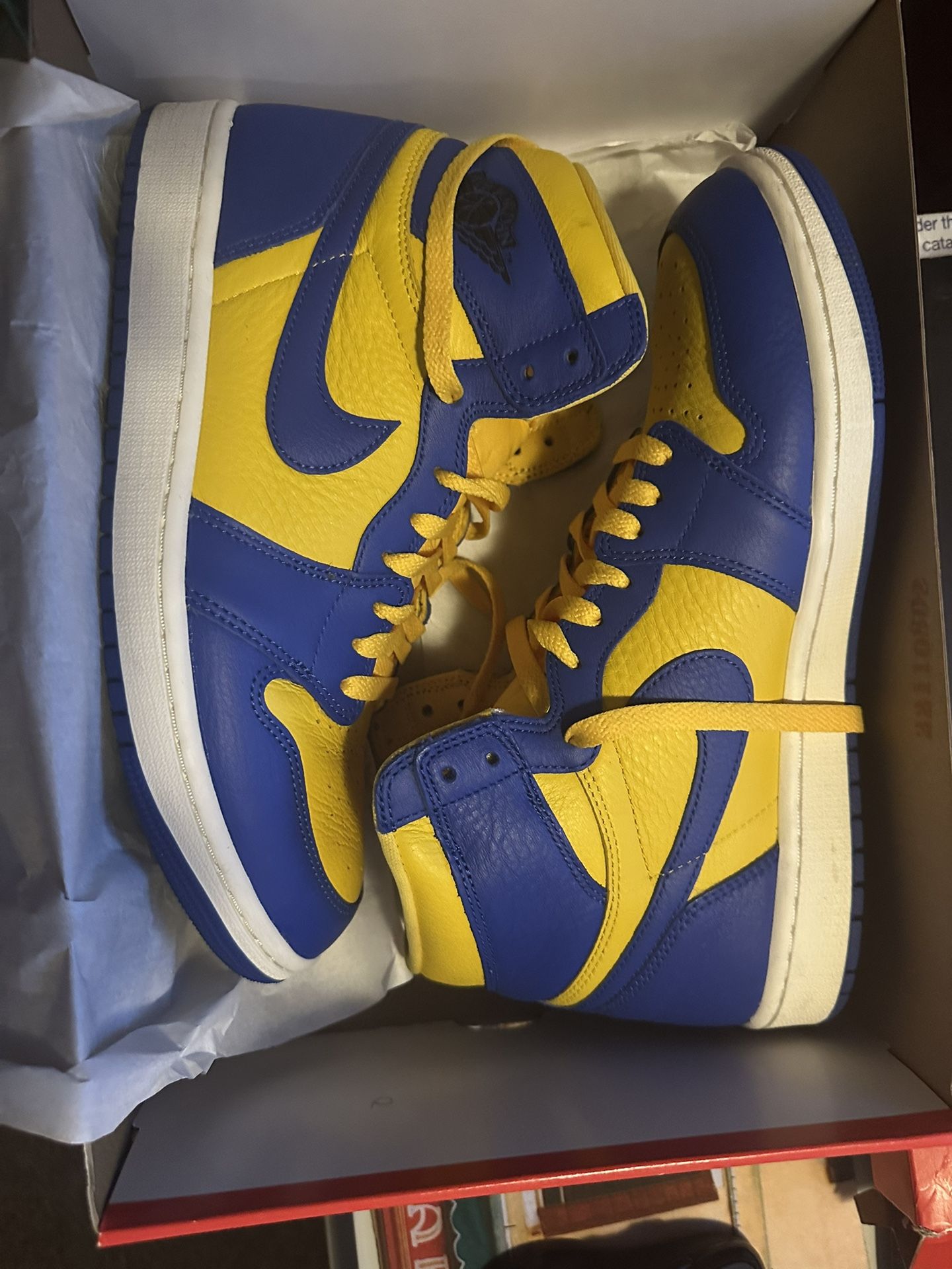 Jordan’s Blue And Yellow