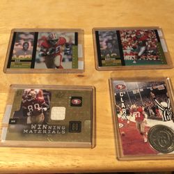 Joe, Jerry, Dwight Football Cards