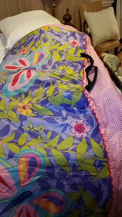 Sleeping bag x girls, satin, reversible