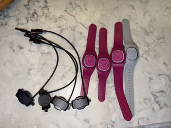 4 Disney Magic Bands