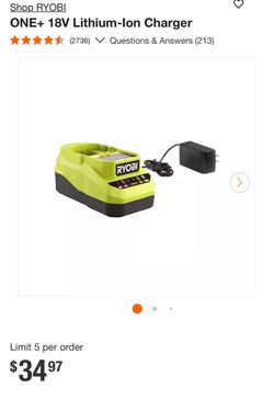 Cargador 18v