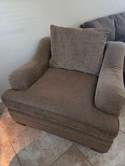 brown couch