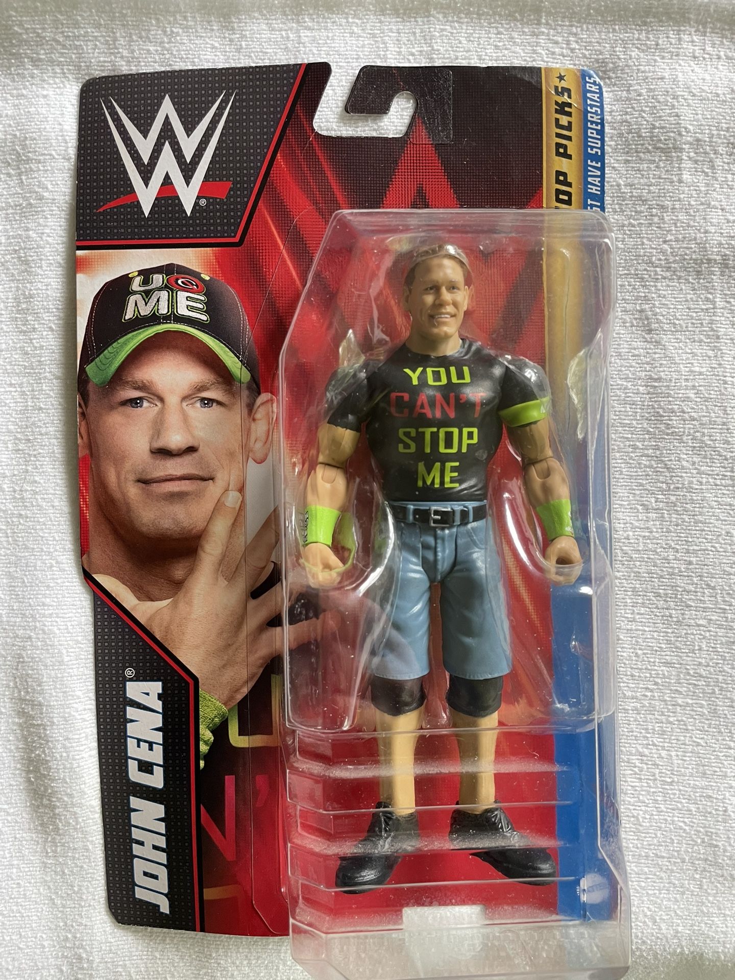 Mattel WWE Top Picks John Cena Action Figure