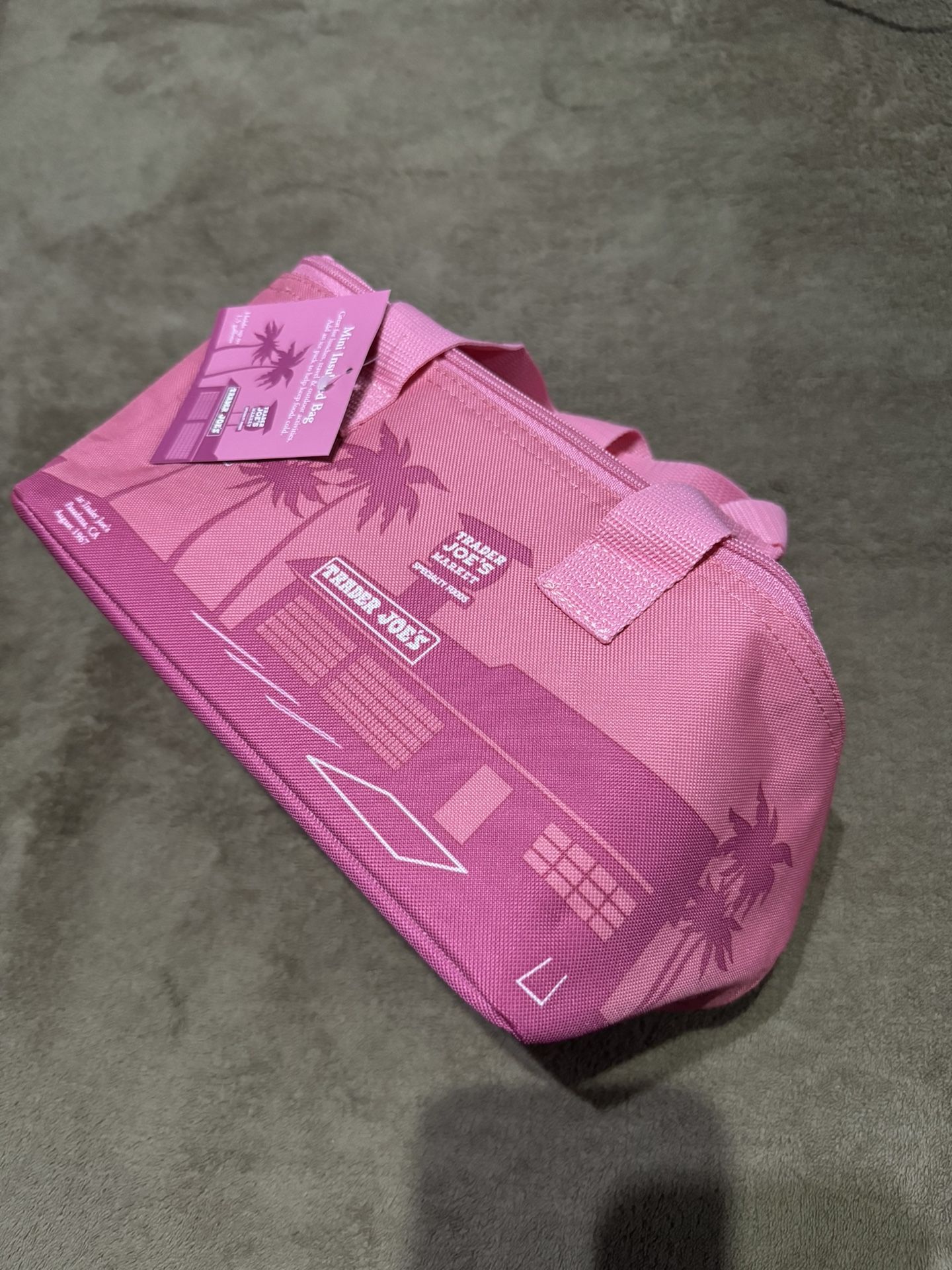 Trader Joe's Mini Insulated Cooler Lunch Bag Tote