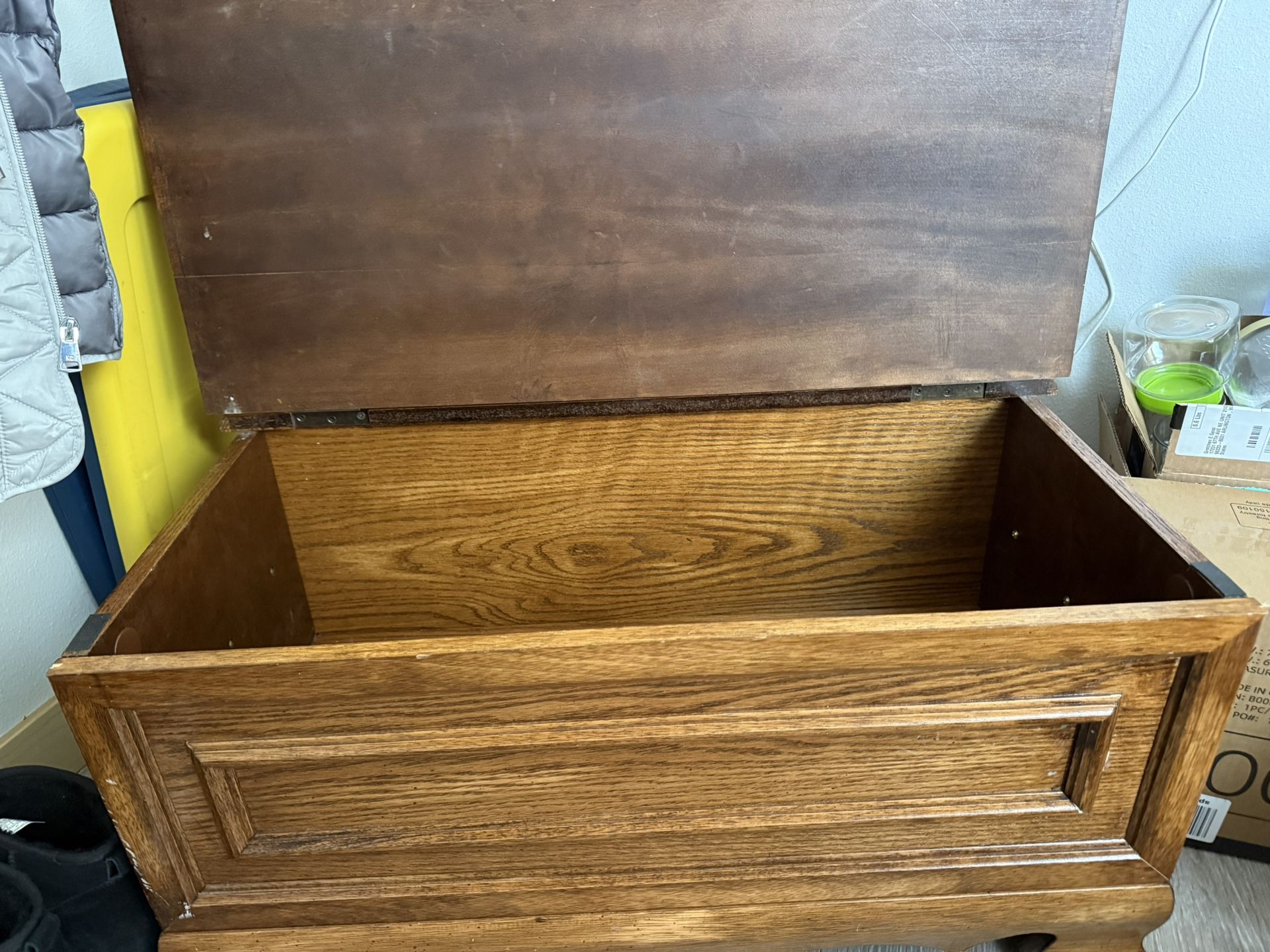 Entryway Shoe Storage & Mirror
