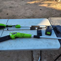 Green Works  6 Foot Cordless Ext Chain Saw