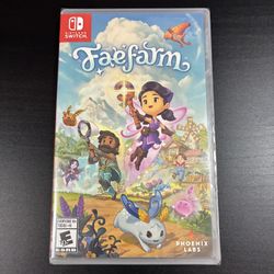 New & Sealed - Fae Farm for Nintendo Switch