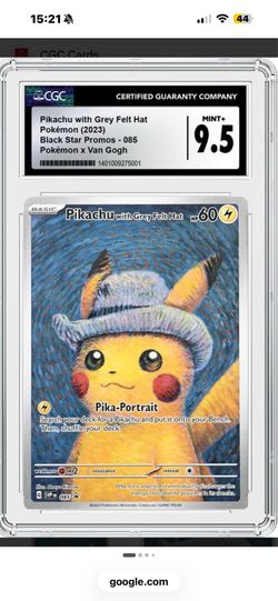 Cgc 9.5 grey felt hat
