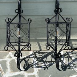 Decorative Large Iron Spanish Wall Lighting