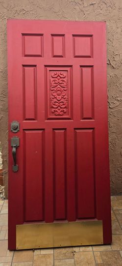 Wooden door