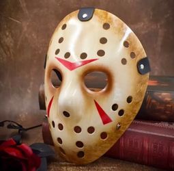Jason Voorhees Hockey Mask Costume Prop