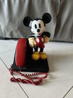 Vintage Disney Mickey Mouse AT&T Phone 