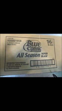 Blue Coral All Season 16 inch windshield wipers