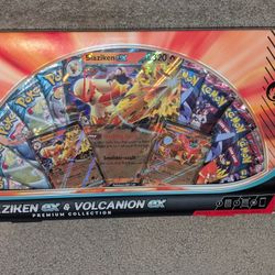 Pokemon TCG: Blaziken ex & Volcanion ex Premium Collection NEW