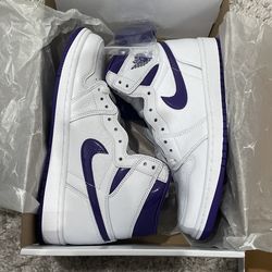 Jordan 1 High “court Purple”  sz. 8.5 Woman’s 