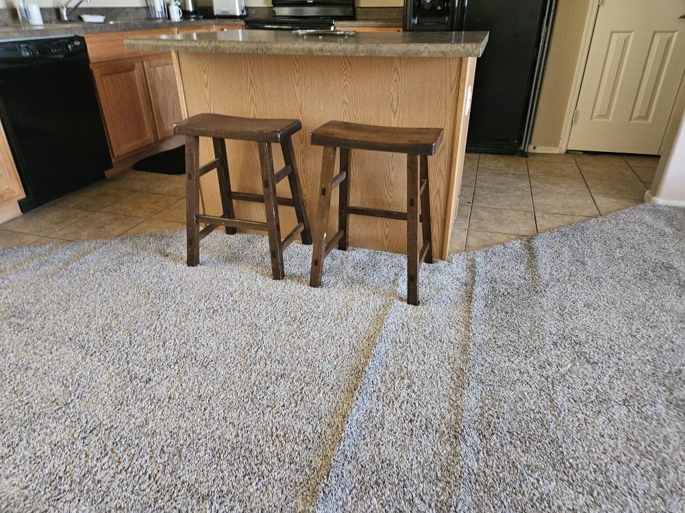 Moving Sale: 2 Wood Stools