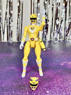 Power Rangers Yellow 1995 Movie Figure