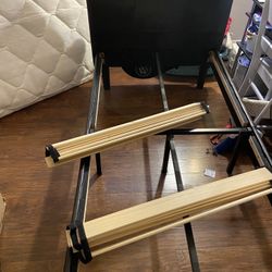 Twin Size Black Bed Frame.