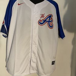 Atlanta Braves Baseball Jersey 2023 City Connect Of Ozzie Albies Size Large 