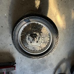 Honda Cb Series Rear Wheel 