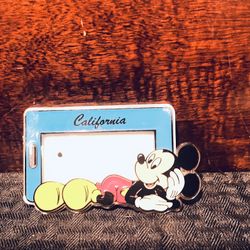 Vintage Mickey Mouse Luggage Tag.