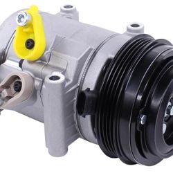 NewYall A/C Compressor with Clutch for Chevrolet Spark 1.0L 2009-2015, 1.2L 2011 2012