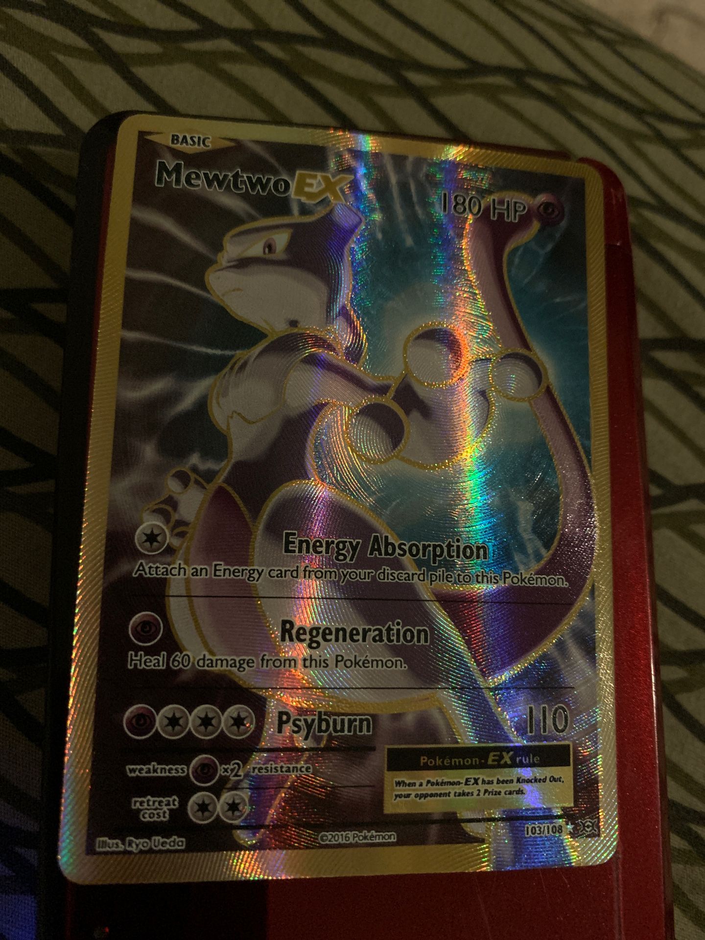 Pokemon Card:Mewtwo Ex Fullart