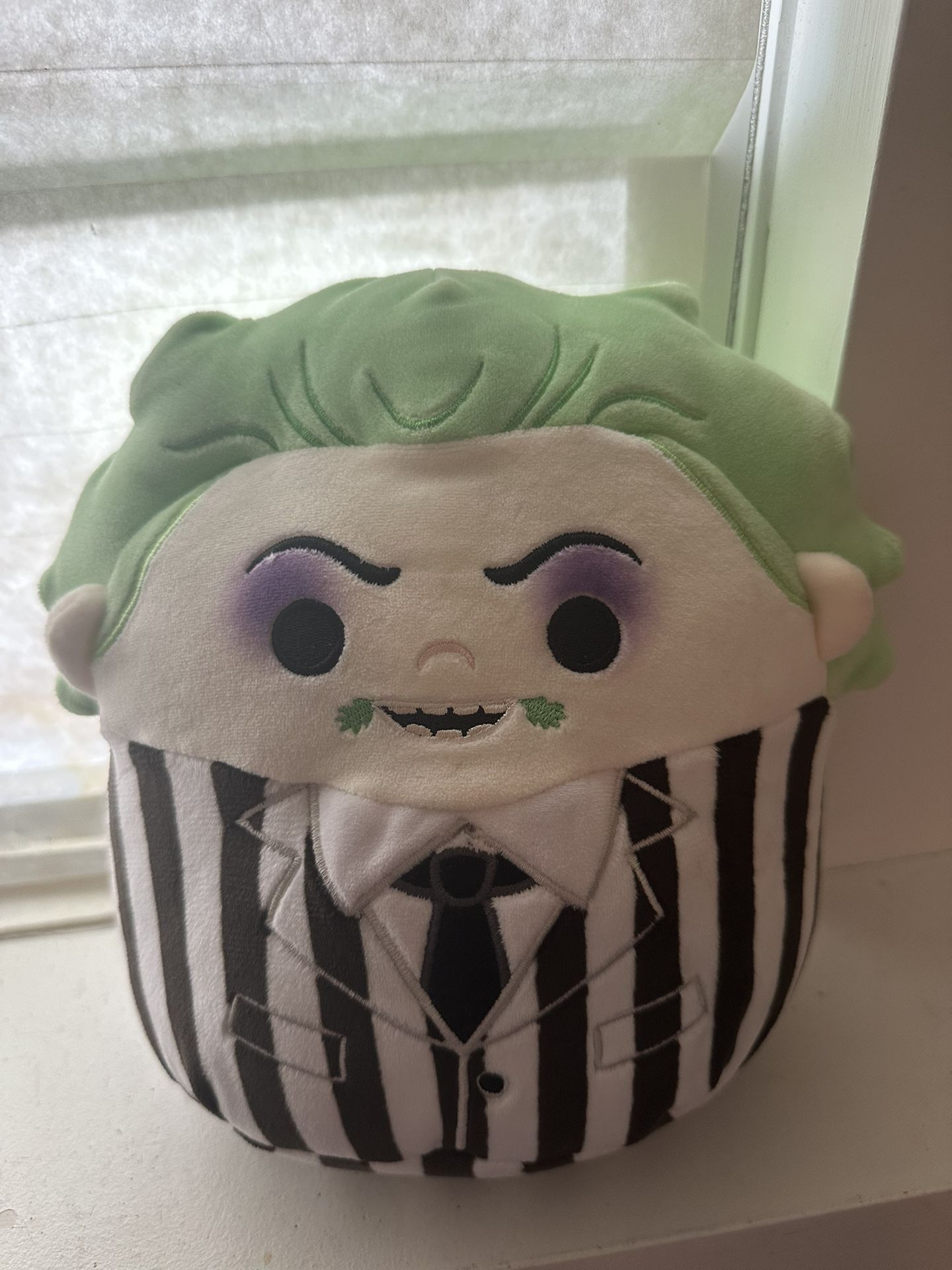 Beetlejuice Halloween Halloween Squish, Mellow, Plush Toy, Stuffed Animal