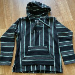 Adult Baja/Poncho Hoodie Size M (New)