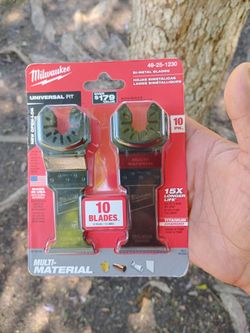 Milwaukee 10-Pack Bi-Metal Oscillating Blades