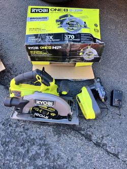 New 18V ONE+ HP 7-1/4" Brushless Circular Saw Kit