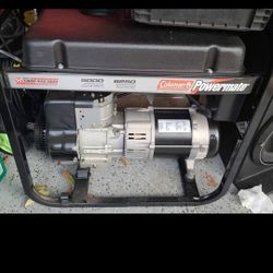 Coleman 6250 watts generator