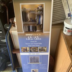 Closet maid Shelf Track System 