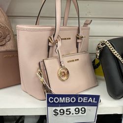 Michael Kors Purse And Wallet Combo