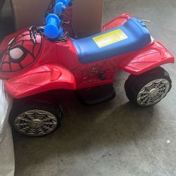 Space Man Push Button Motor Bike 