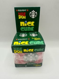 Starbucks pink cube