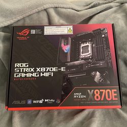 🖥️ ASUS ROG STRIX X870E-E Gaming WiFi Motherboard (AM5) 🖥️
