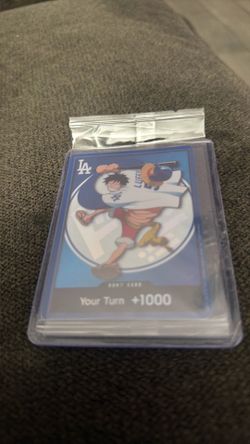 One piece luffy card
