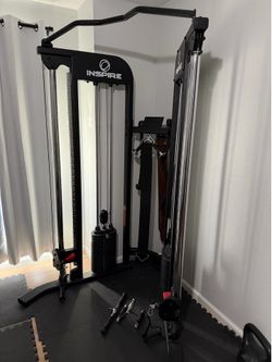 Inspire cable machine working out