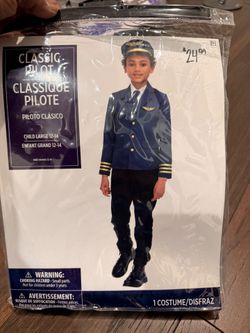 12/14 pilot costume new