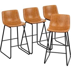 Bar Stools Set of 4,