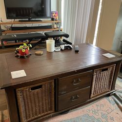 Wooden Coffee Table. 