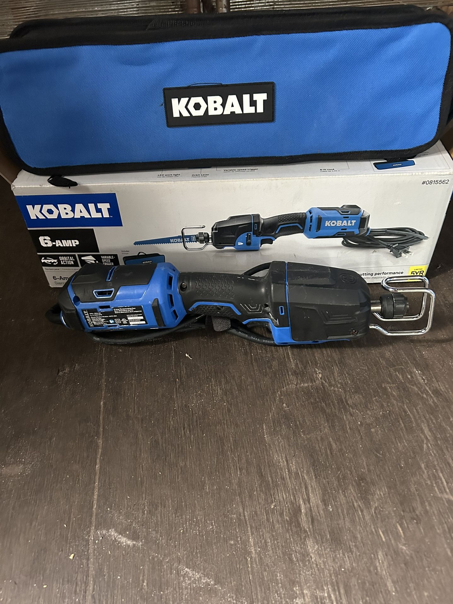 Kobalt Reciprocating Saw