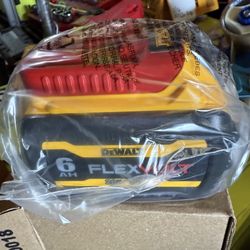 Dewalt Flexvolt 20V / 60V Max 6 Ah Battery Lithium Ion Genuine (D13-B1)
