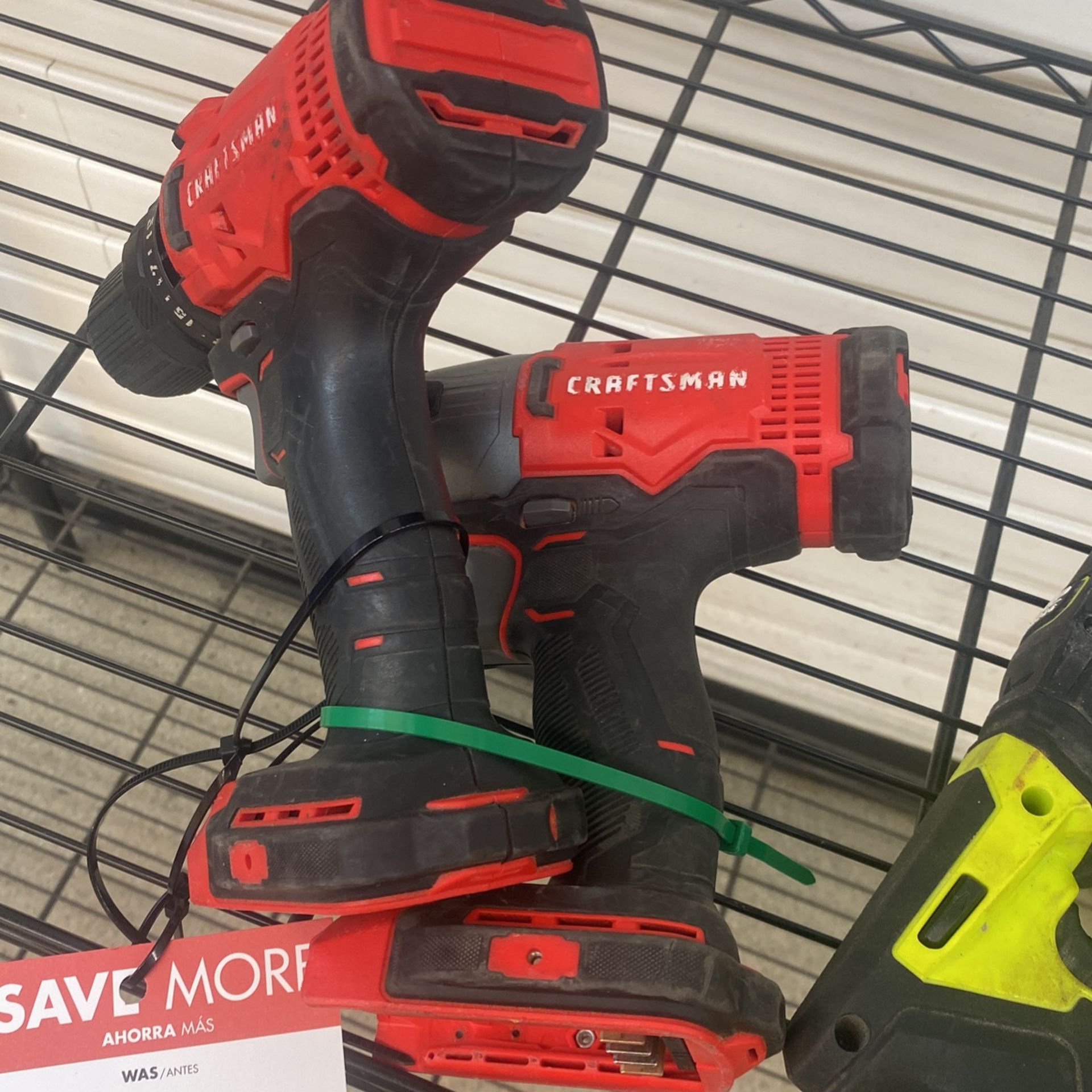 Two Craftsman Drill………. $60 With Battery’s